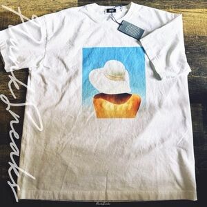 KITH Miami Sunburn Tee • Store Exclusive • White • 2025